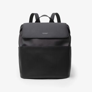 Mina Baie Vegan Leather Diaper Backpack